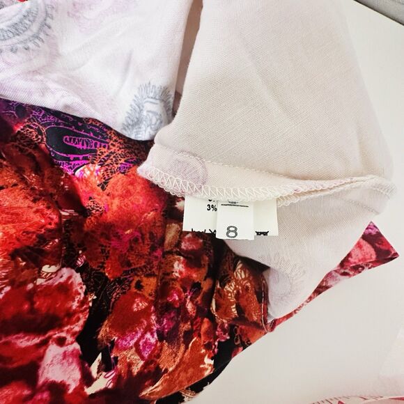 Lady Vintage London Tea Dress US 4 Hepburn Rockabilly Retro 1950s Swing Pinup - Picture 10 of 13